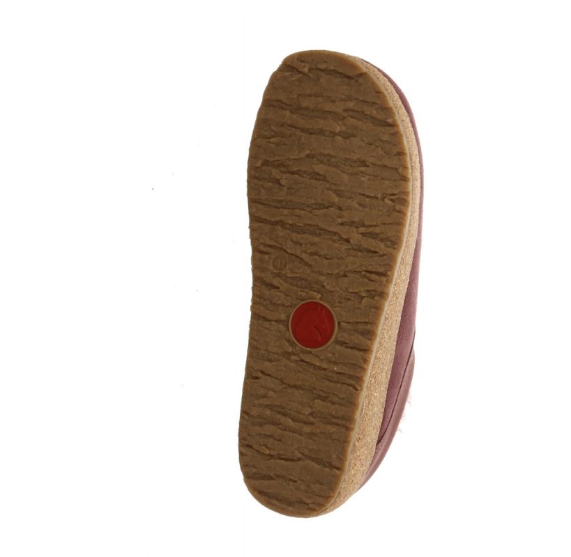 Haflinger Snowbird Lammfellclog lila
