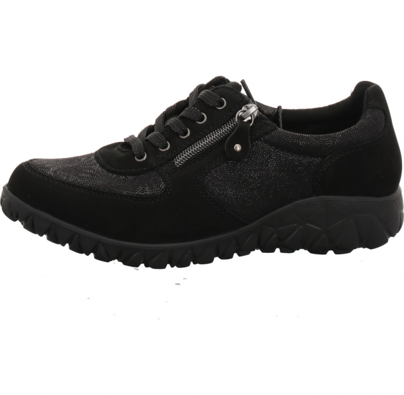 Waldläufer - Lugina H89001 Havy H-Weite black