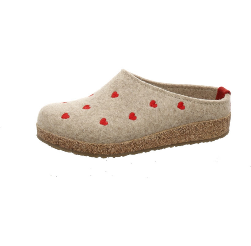 Haflinger Grizzly Cuoricini beige