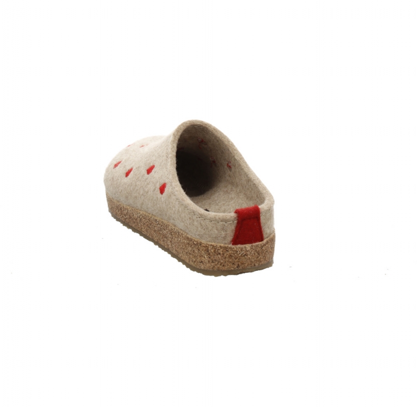 Haflinger Grizzly Cuoricini beige