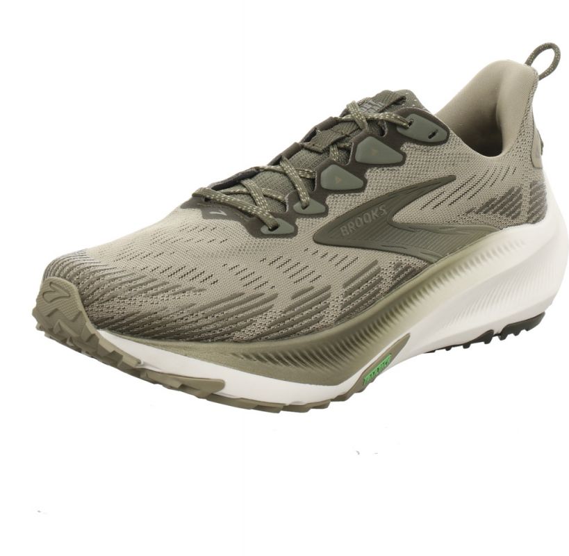 Brooks Ghost Trail olive