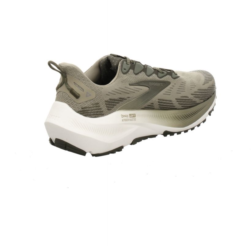 Brooks Ghost Trail olive